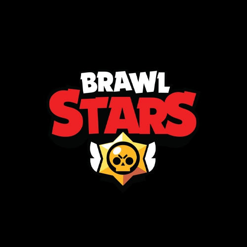 brawl stars logo black background